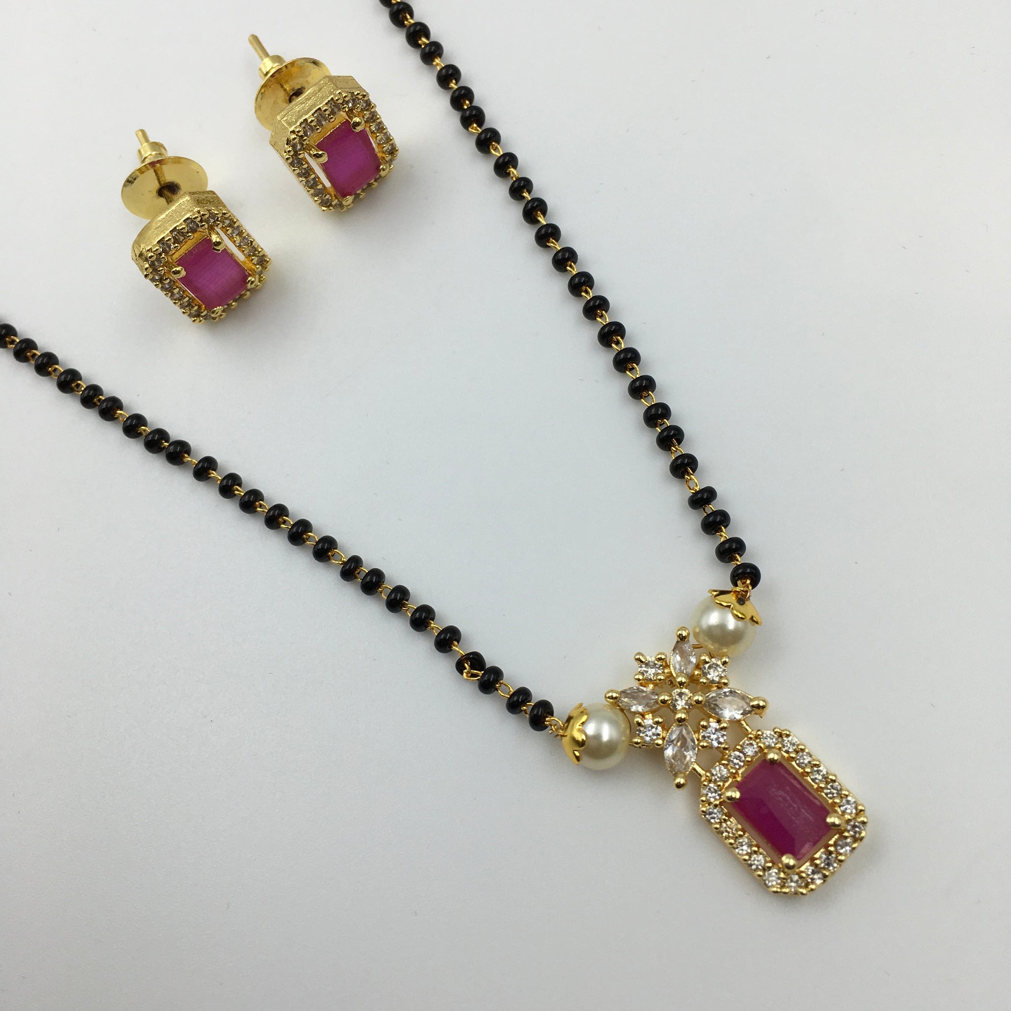 Zircon/AD Mangalsutra 7800-21 - Dazzles Jewellery