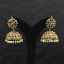 Jhumki Antique Earring 9226-100 - Dazzles Jewellery
