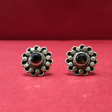Black Silver Earring - Dazzles Jewellery