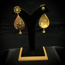 Danglers Kundan Earring 8722-100 - Dazzles Jewellery