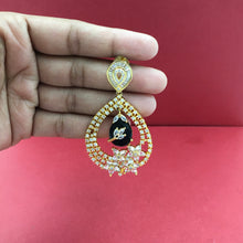 Designer Danglers Zircon/AD Earring 8846-100 - Dazzles Jewellery