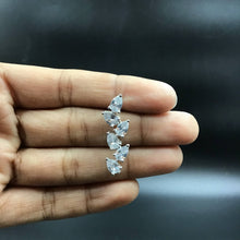 Zircon/AD Earring 12075-8334 - Dazzles Jewellery