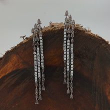 Danglers Zircon/AD Earring 8633-08 - Dazzles Jewellery