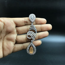 Long Designer Zircon/AD Earring 9229-3892