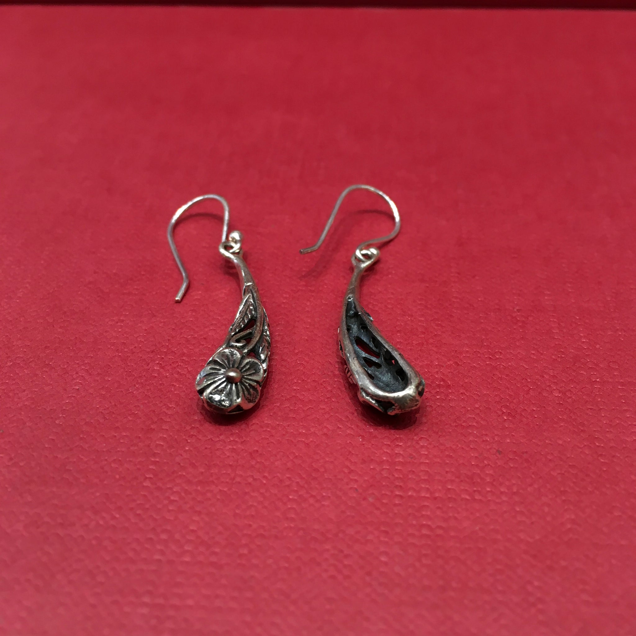 Light Earring Silver Earring 7865-20 - Dazzles Jewellery