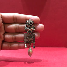 Black Silver Earring - Dazzles Jewellery