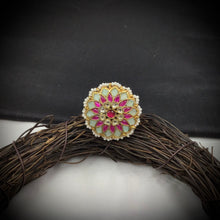 Kundan Ring 4311-56 - Dazzles Jewellery