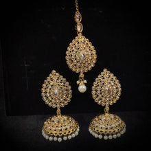 Jhumki Antique Earring 9217-100 - Dazzles Jewellery