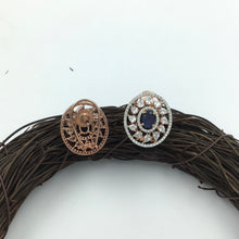 Blue Zircon/AD Earring - Dazzles Jewellery