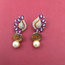 Light Earring Zircon/AD Earring 8884-100 - Dazzles Jewellery