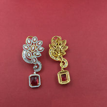 Danglers Zircon/AD Earring 8824-100 - Dazzles Jewellery