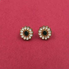 Tops/Studs Kundan Earring 7309-68 - Dazzles Jewellery