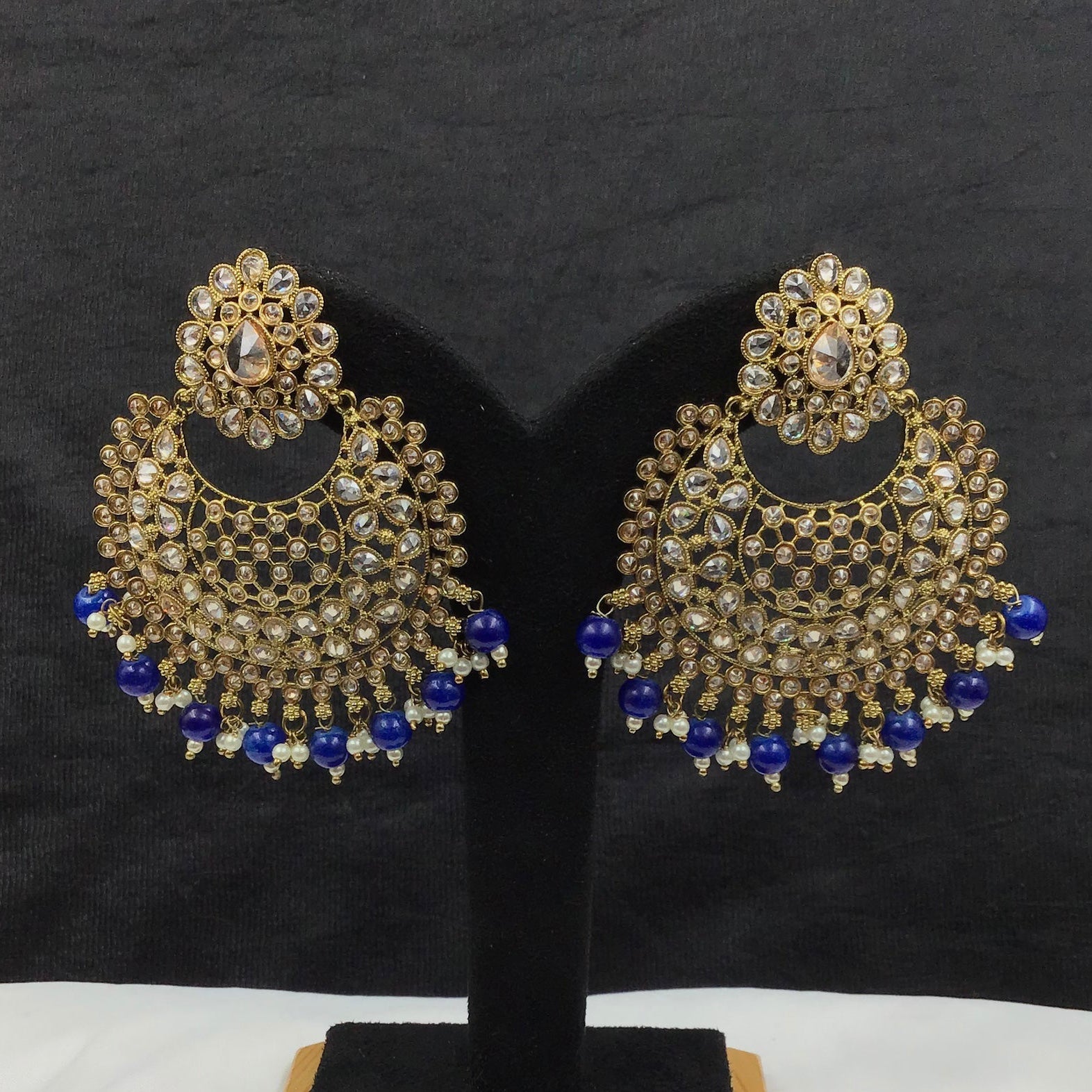 Chandbali Antique Earring 9241-100 - Dazzles Jewellery