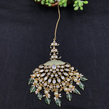 Mint Green Maang Tikka