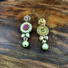 Danglers Kundan Earring 8729-100 - Dazzles Jewellery
