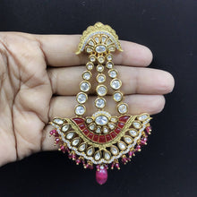 Kundan Long Earring 10780-68 - Dazzles Jewellery