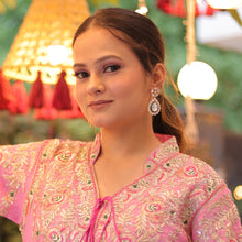 Danglers Kundan Earring 7550-34 - Dazzles Jewellery