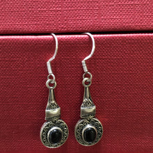 Black Silver Earring - Dazzles Jewellery
