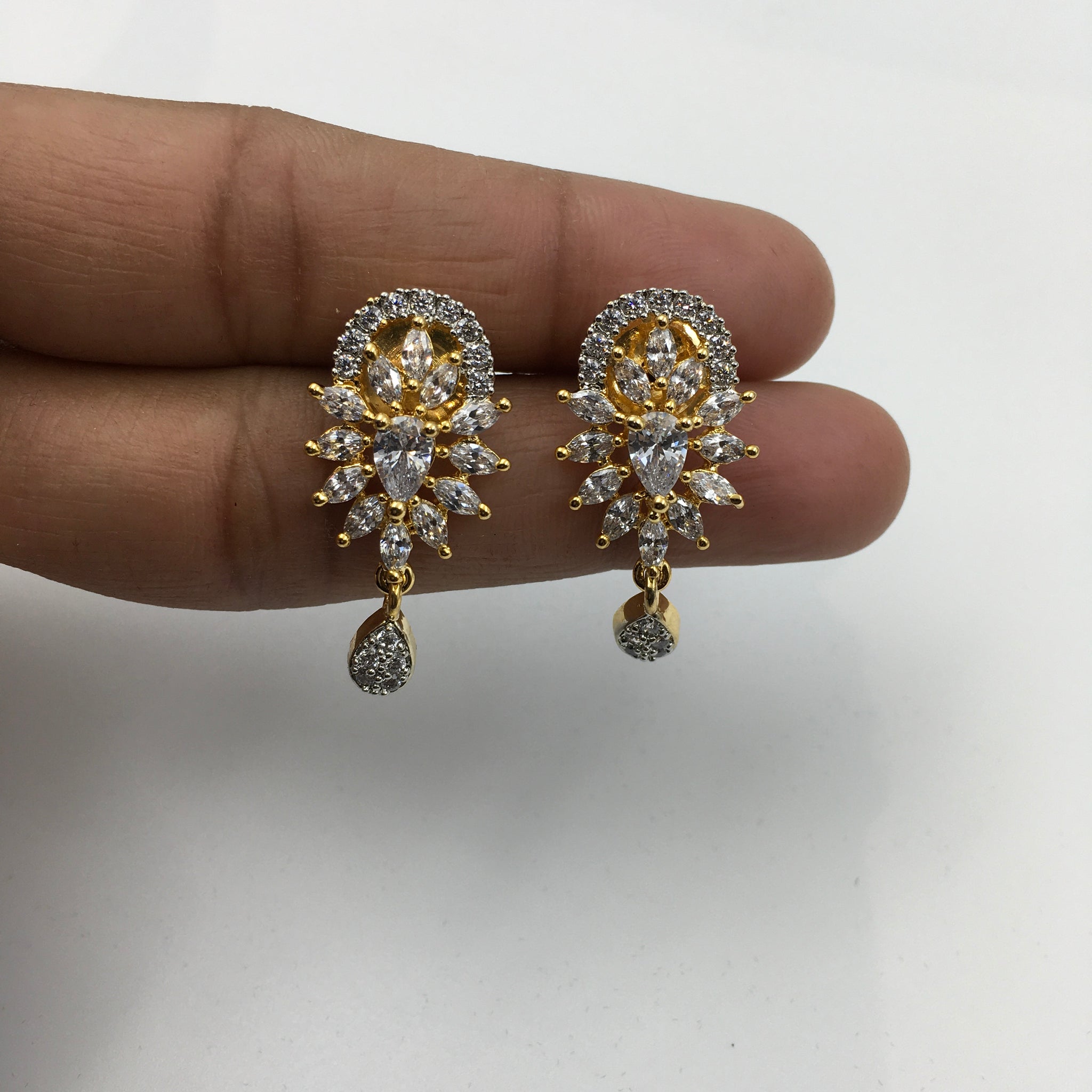 Zircon/AD Mangalsutra 6176-08 - Dazzles Jewellery