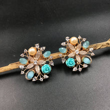 Multi Zircon/AD Earring 17753-4935