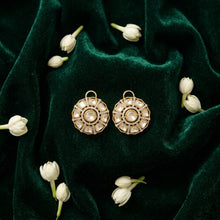 Moissanite Tops/Studs Kundan Earring 19111-87