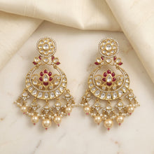 Chandbali Kundan Earring 18798-28
