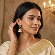 Jhumki Jadau Earring 19181-48