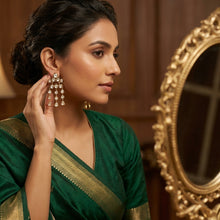 Moissanite Danglers Kundan Earring 19995-87
