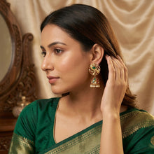 Sabya Inspired Jhumki Kundan Earring 19994-87
