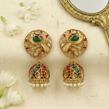 Sabya Inspired Jhumki Kundan Earring 19994-87