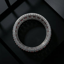 Zircon/AD Ruby Bracelet/ Single Kada 13203-0032