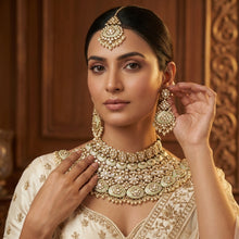 Kundan Bridal Necklace Set 19851-100