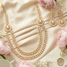 Round Neck Jadau Necklace Set 5993-65