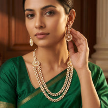 Round Neck Jadau Necklace Set 5993-65