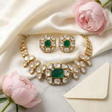 Sabyasachi Inspired Moissanite Choker Kundan Necklace Set 16642-87