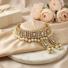 Choker Kundan Necklace Set 10991-21