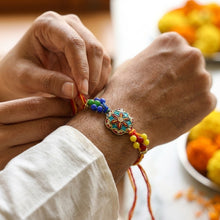 Meenakari Men's Rakhi Hand Made In India 20038-100