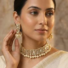 Choker Kundan Necklace Set 10991-21