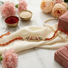 Kundan Meenakari Men's Rakhi Hand Made In India 20070-100