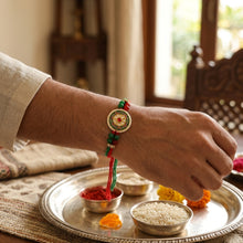 Kundan Meenakari Men's Rakhi Hand Made In India 20016-100