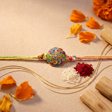 Multi Color Men's Rakhi Hand Made In India 20062-100