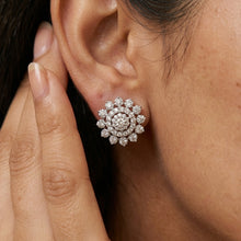 Tops/Studs Zircon/AD Earring 20121-08