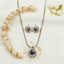 Light Zircon/AD Pendant Set 20155-08