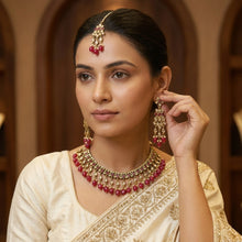 Ruby Antique Necklace Set