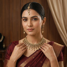 Mehandi Polish Necklace Set 2672-6737