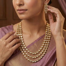 Round Neck Kundan Necklace Set 6371-28