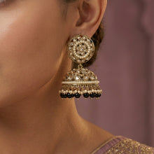Black Gold Look Earring 1066-5475