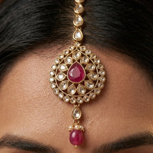 Ruby Maang Tikka 12231-8582