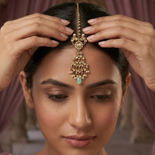 Mint Green Maang Tikka 12447-8889