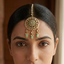 Mehandi Finish Maang Tikka 18678-100